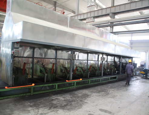 Jiang Xichang force plate spring quenching line