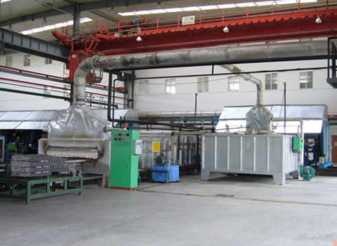 Jiang Xichang force plate spring production line