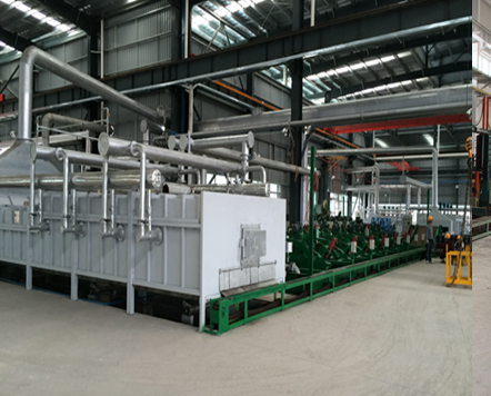 Guangdong fuhua plate spring production line