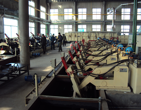 Shandong trust base plate spring production line