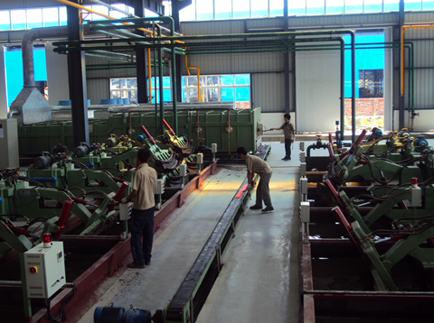 Qingdao ShuaiChao plate spring heat treatment line